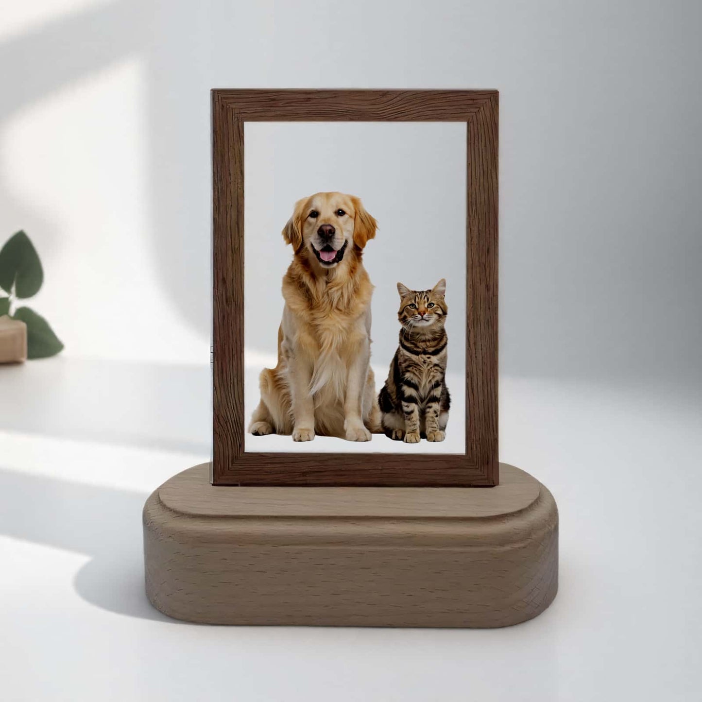 Acryl-Fotorahmen mit LED-Beleuchtung – Perfekt für personalisierte Geschenke und Heimdekoration
