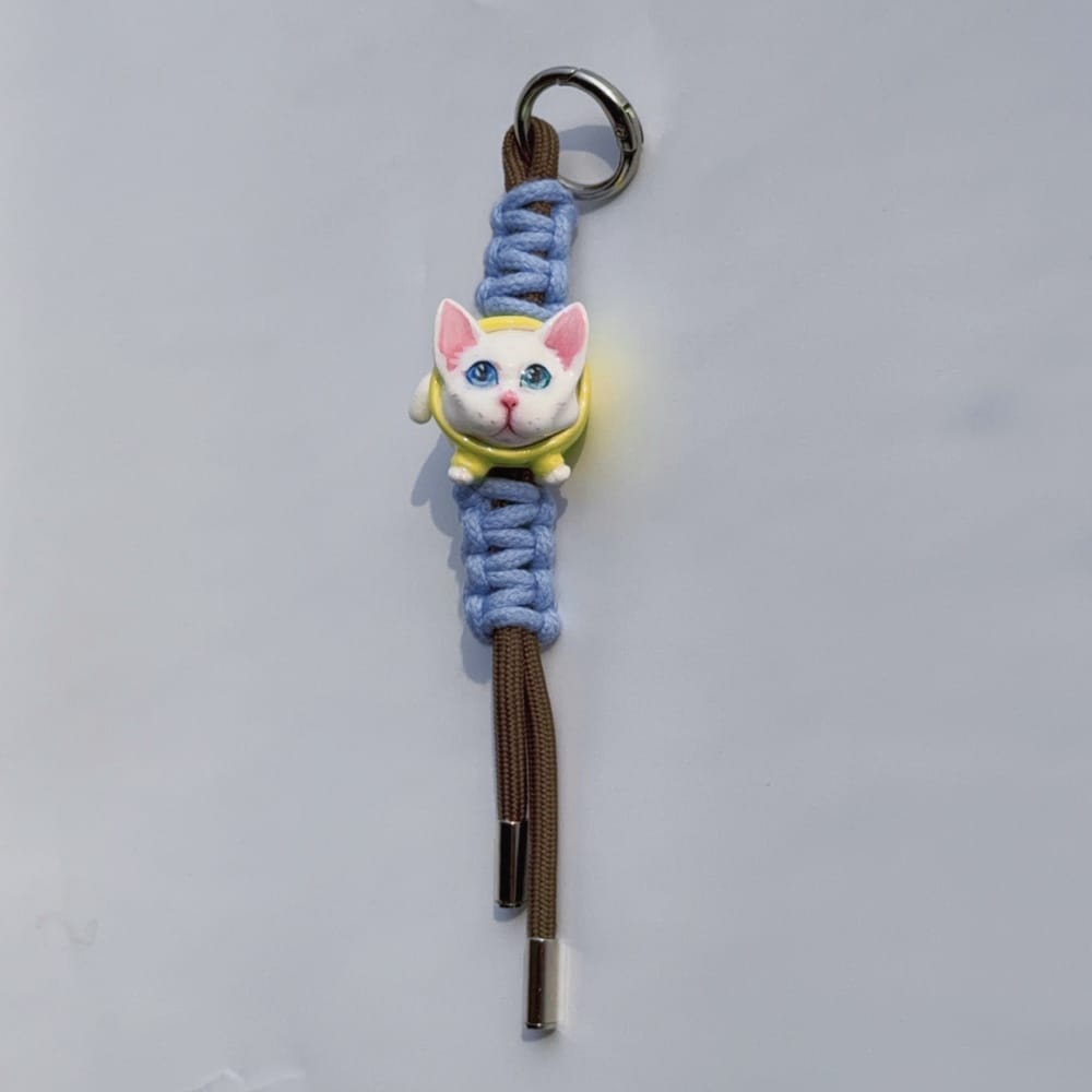 Personalisierbarer Schlüsselanhänger aus Ton für Haustiere | Taschenanhänger | Personalisiertes Geschenk
