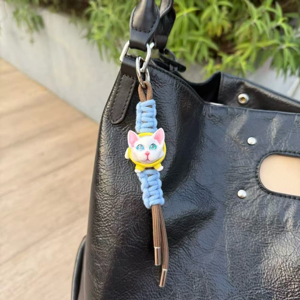 Personalisierbarer Schlüsselanhänger aus Ton für Haustiere | Taschenanhänger | Personalisiertes Geschenk