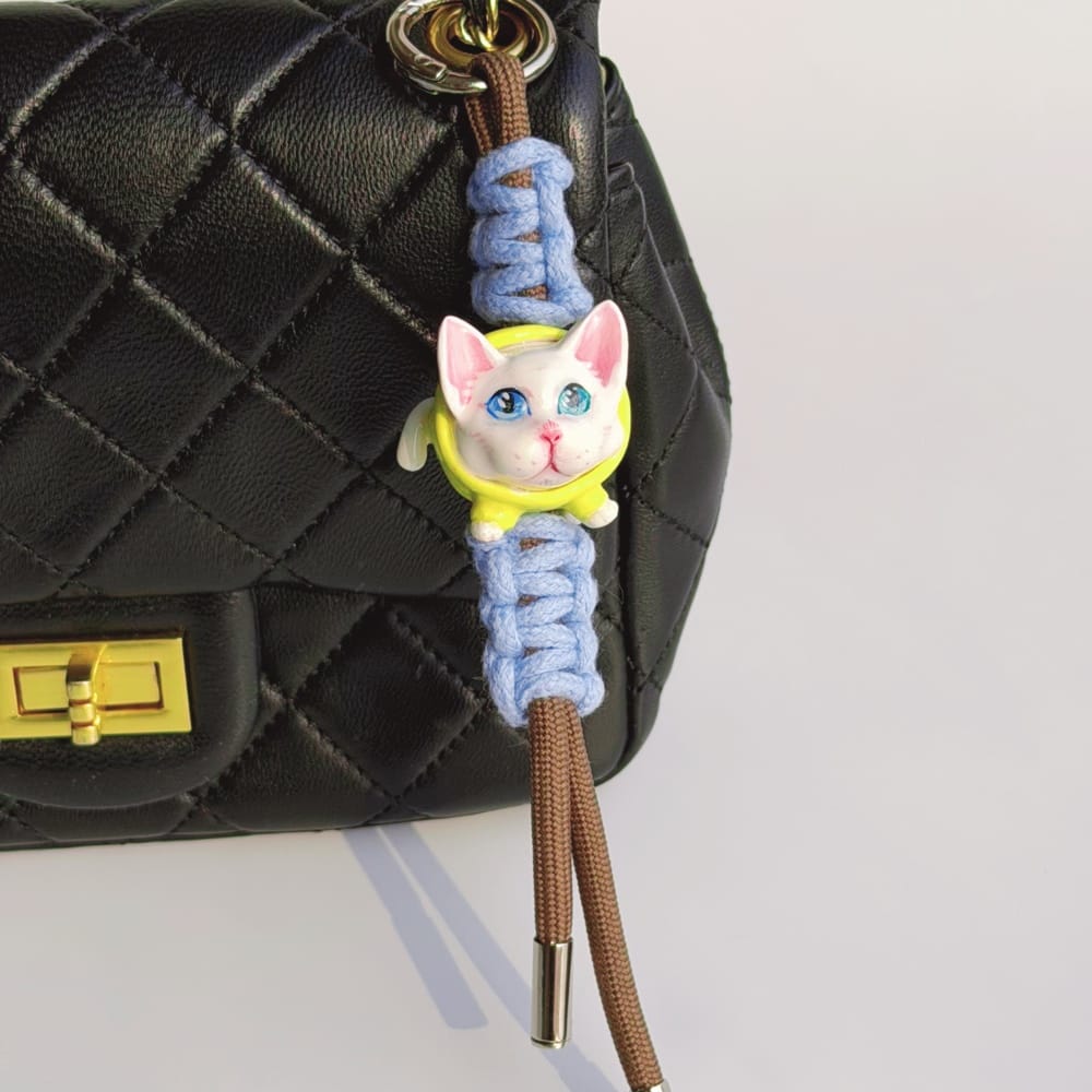Personalisierbarer Schlüsselanhänger aus Ton für Haustiere | Taschenanhänger | Personalisiertes Geschenk