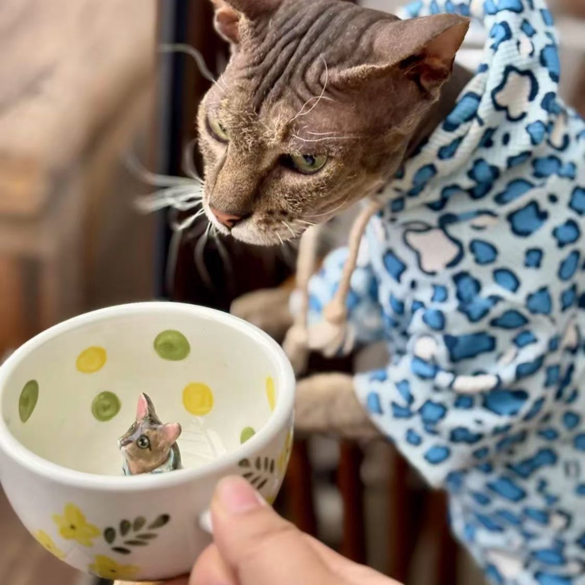 🐾 Individuelle 3D-Haustier-Klettertasse – Handgefertigte Keramik-Hundfigur-Tasse (350ml)